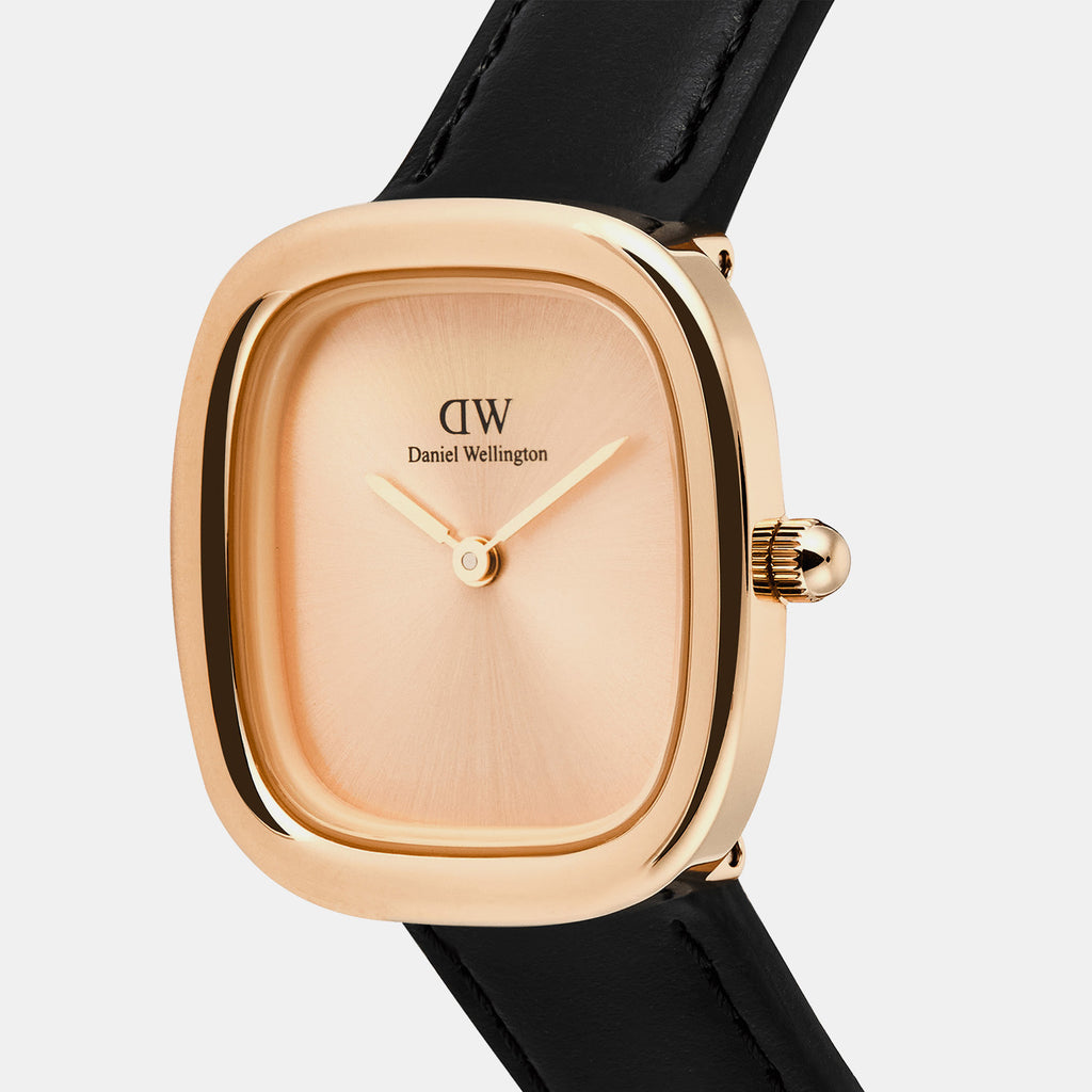 Margot Sheffield Women Quartz Rose Gold Dial Analog Leather Watch DW00100879