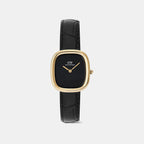 Women Quartz Black Dial Analog Stainless Steel Watch DW00100880K