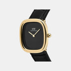 Women Quartz Black Dial Analog Stainless Steel Watch DW00100880K