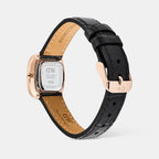 Margot Women Quartz Black Dial Analog Stainless Steel Watch DW00100881