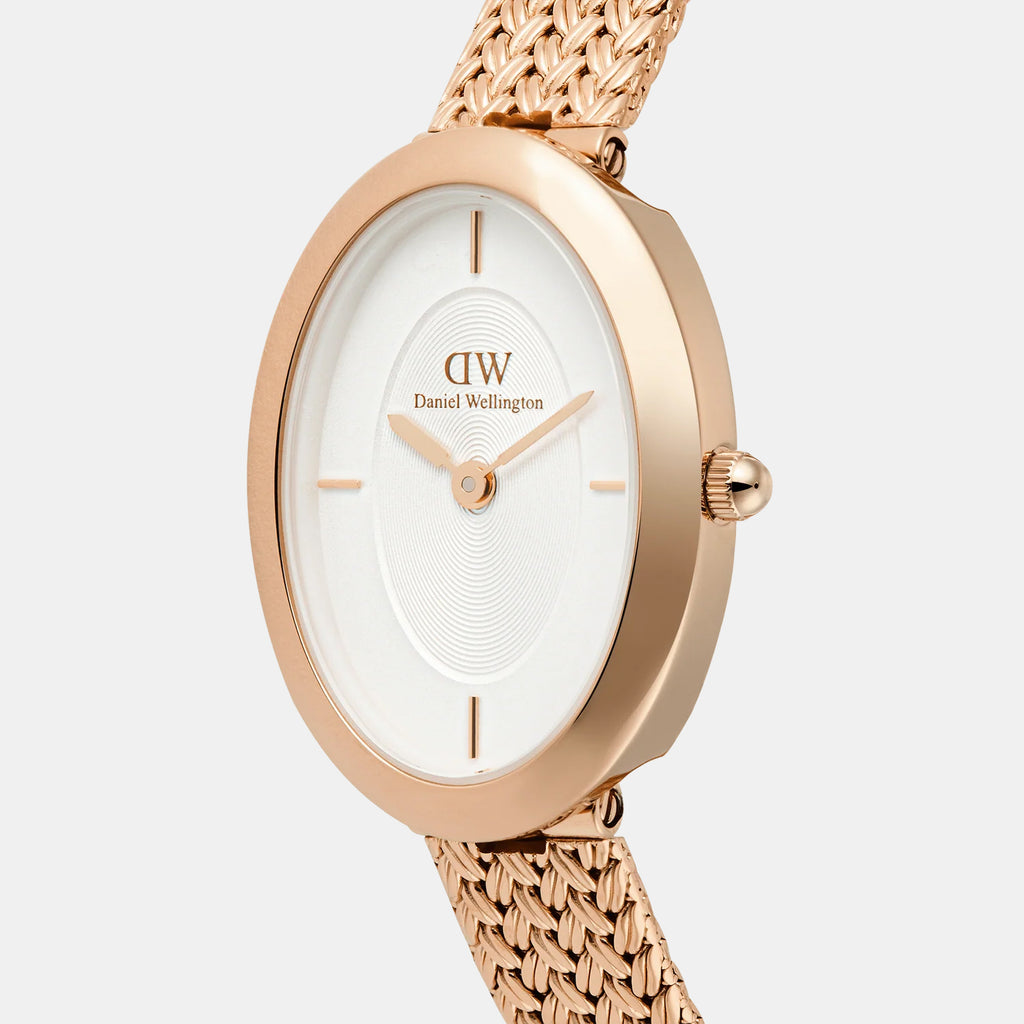 Juliette Women Quartz White Dial Analog Stainless Steel Watch DW00100883