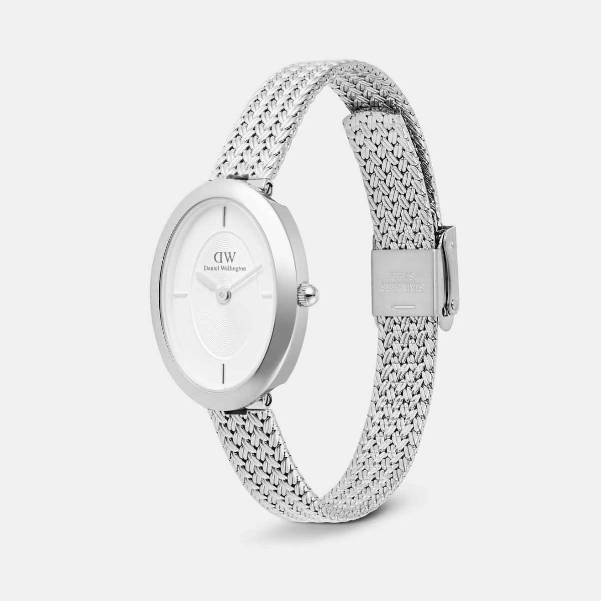 Juliette Women Quartz White Dial Analog Stainless Steel Watch DW00100884