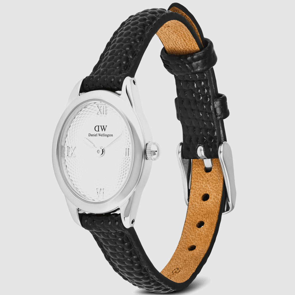 Ophelia Women Quartz White Dial Analog Leather Watch DW00100887K