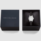 Ophelia Women Quartz White Dial Analog Leather Watch DW00100887K
