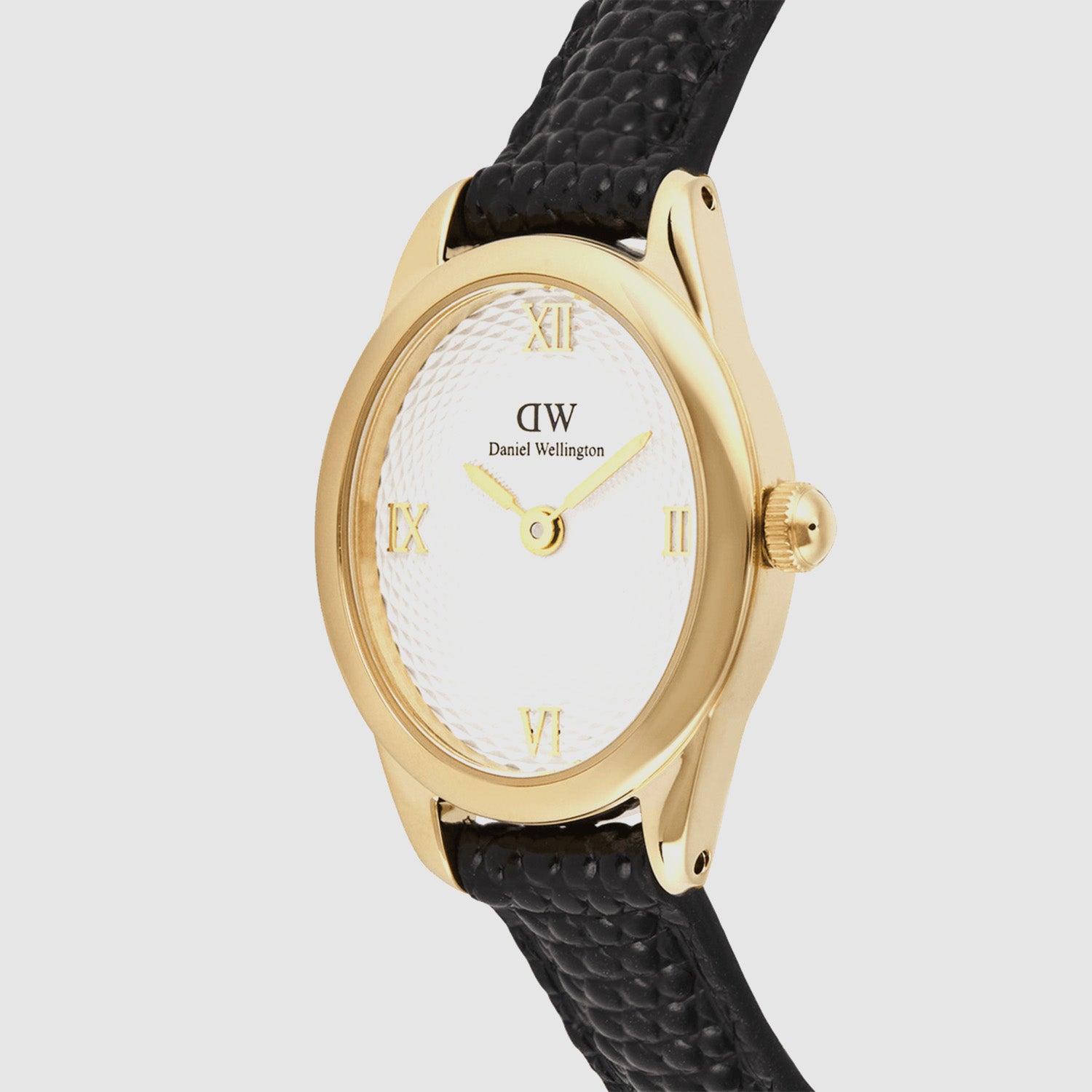Ophelia Women Quartz White Dial Analog Leather Watch DW00100890K