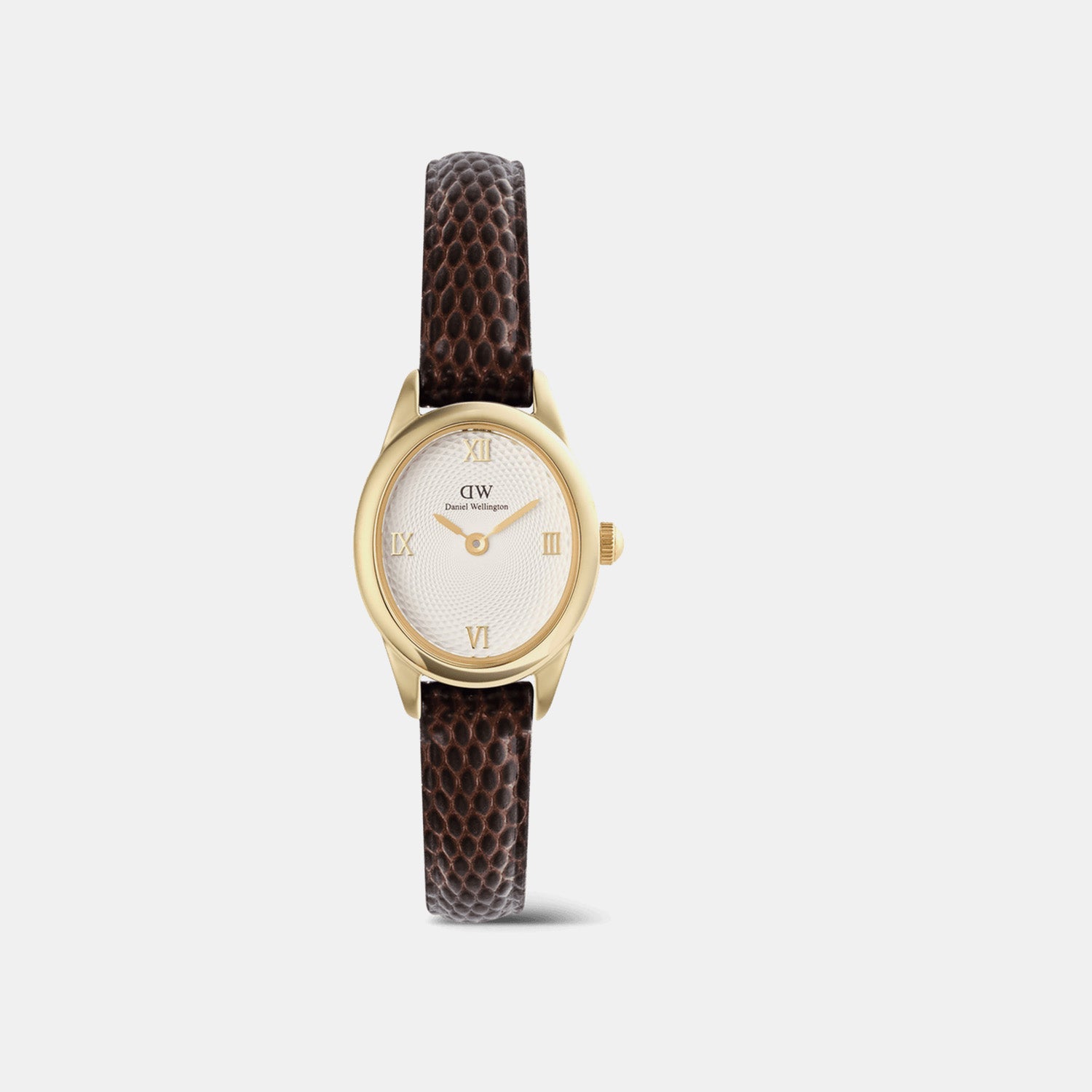 Ophelia Women Quartz White Dial Analog Leather Watch DW00100891K