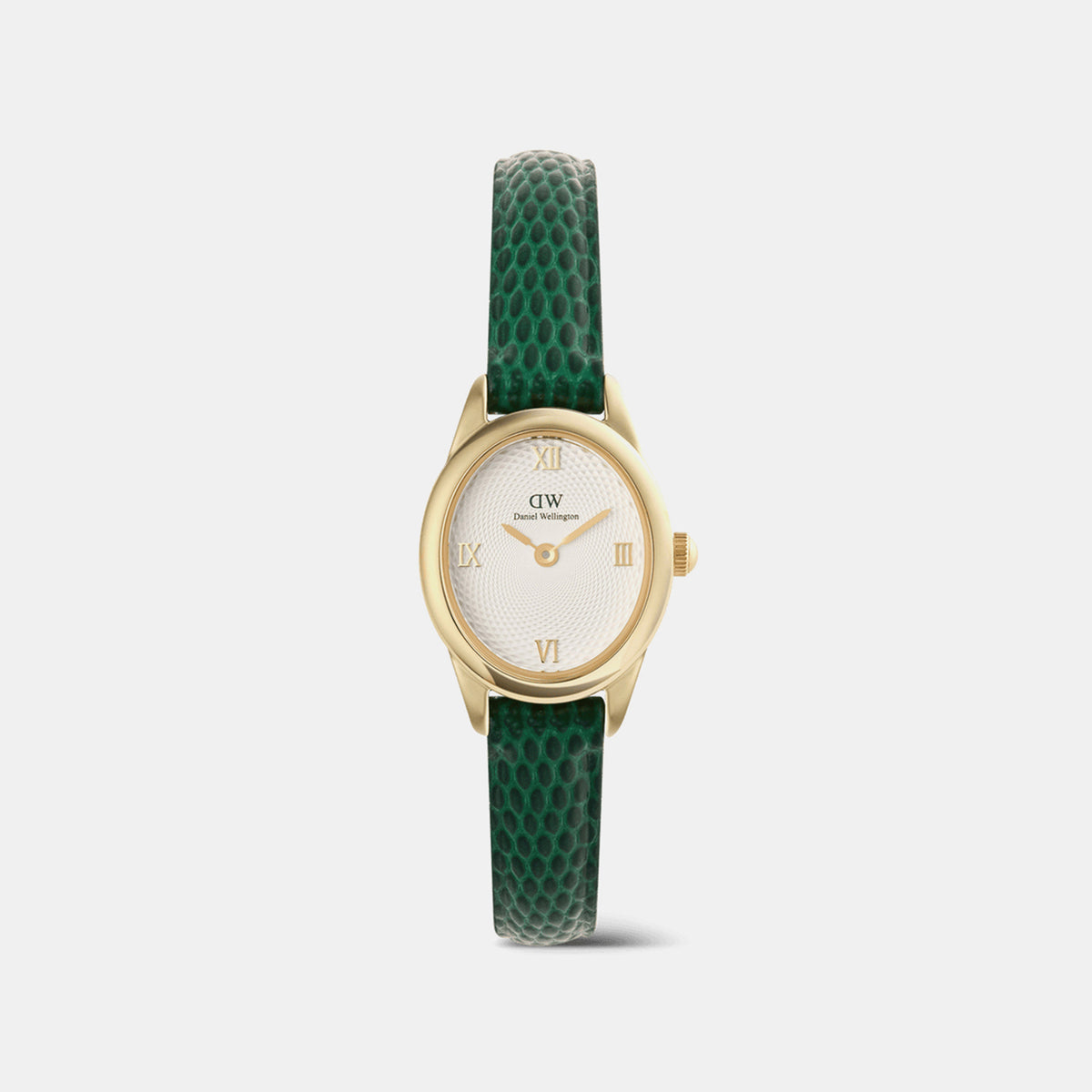Ophelia Women Quartz White Dial Analog Leather Watch DW00100892K