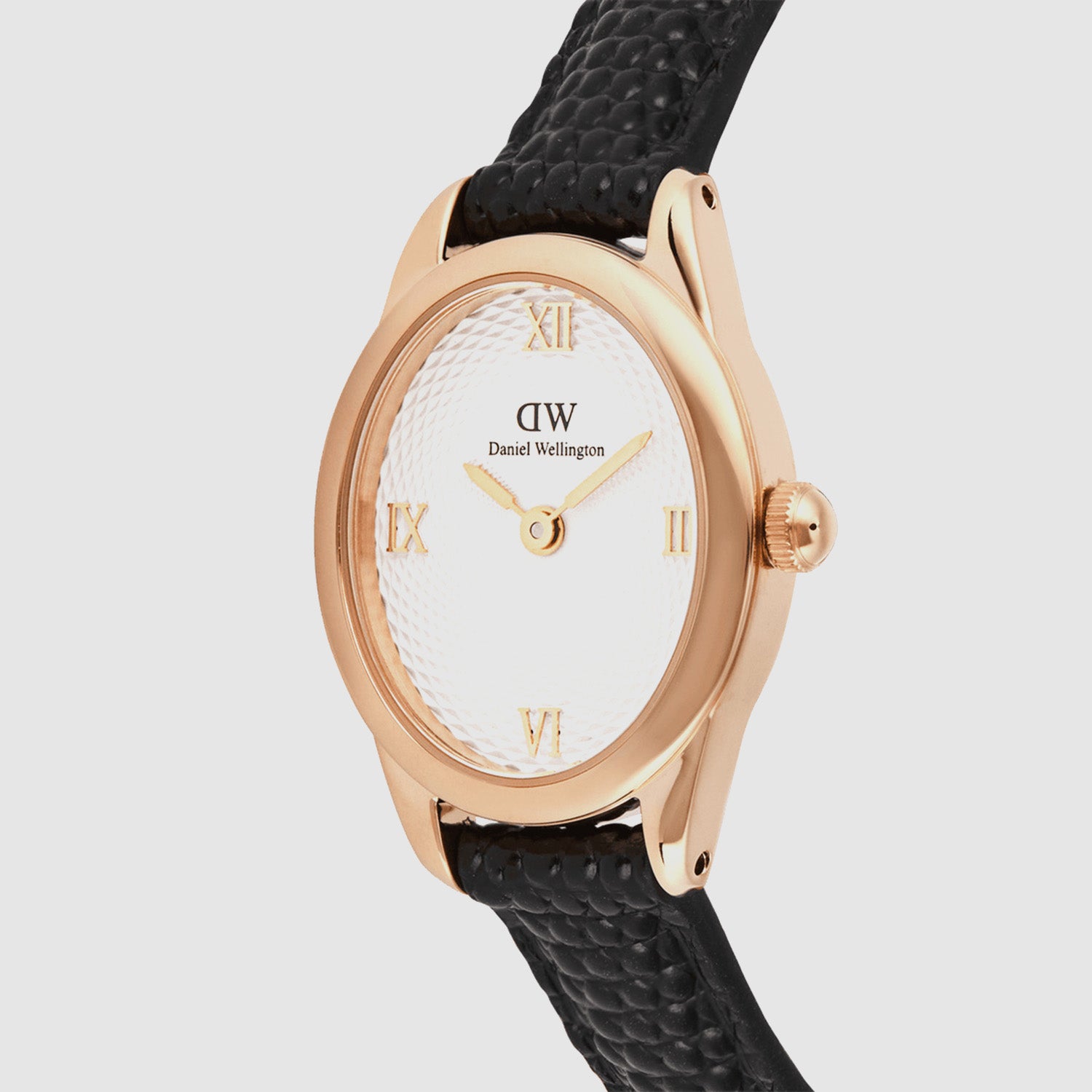 Ophelia Women Quartz White Dial Analog Leather Watch DW00100893K