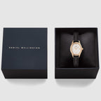Ophelia Women Quartz White Dial Analog Leather Watch DW00100893K