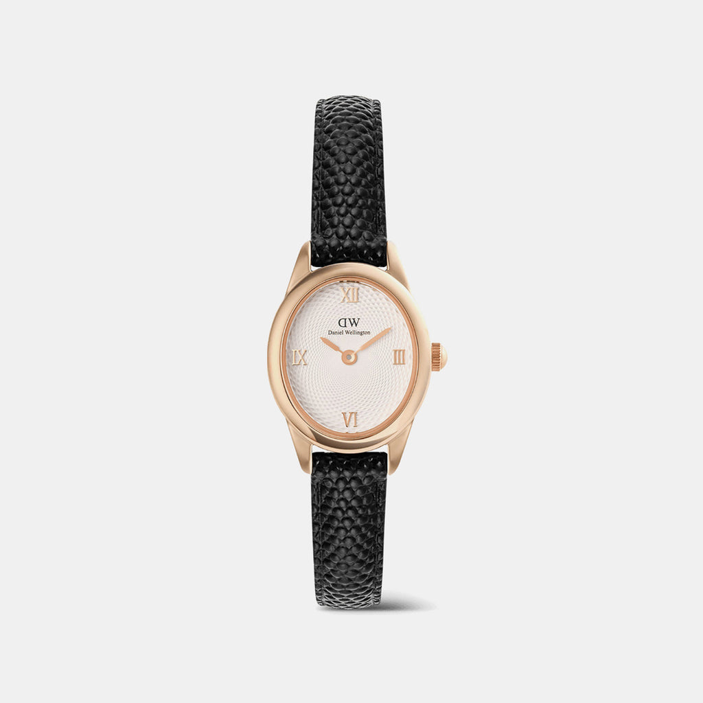 Ophelia Women Quartz White Dial Analog Leather Watch DW00100893K