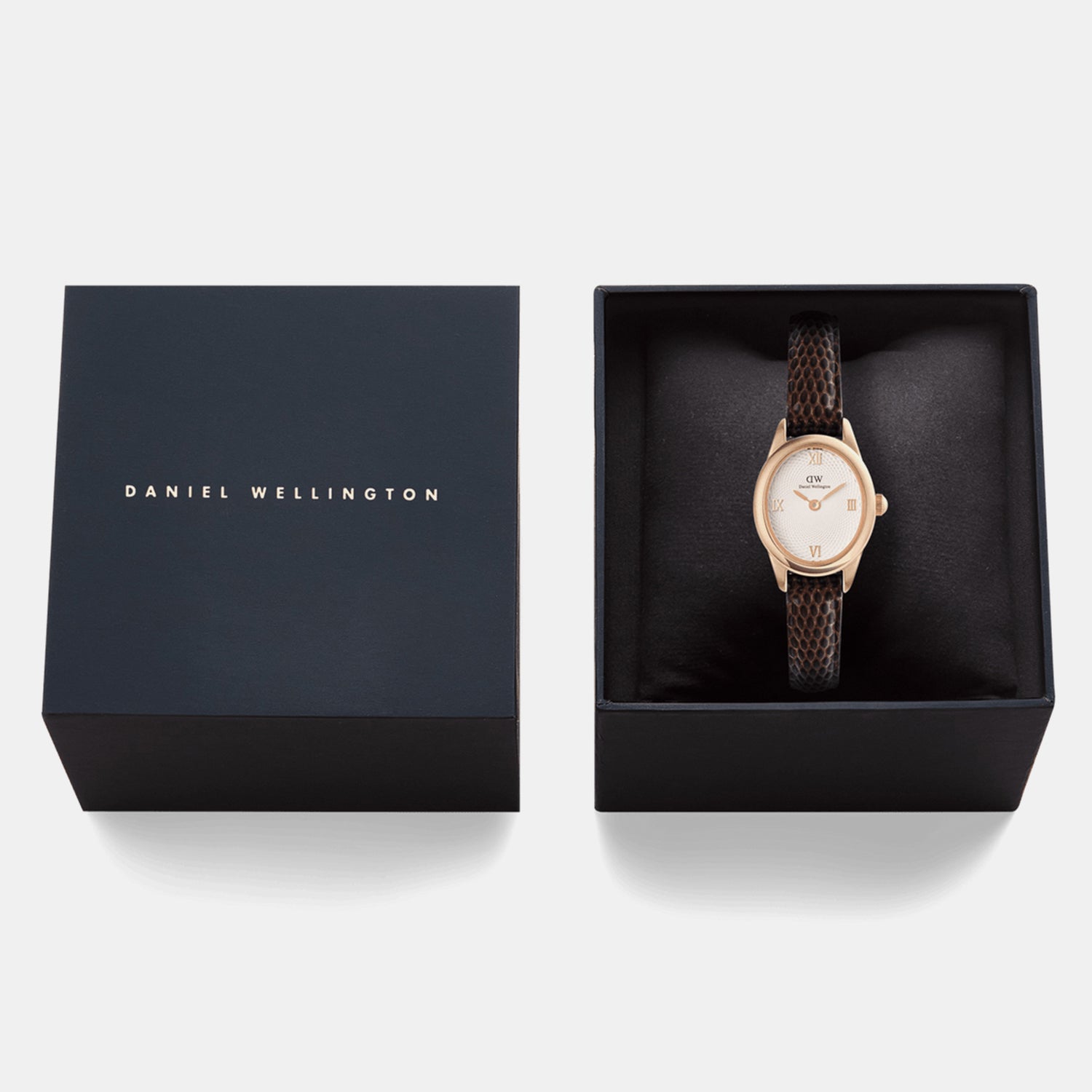 Women Quartz White Dial Analog Leather Watch DW00100894