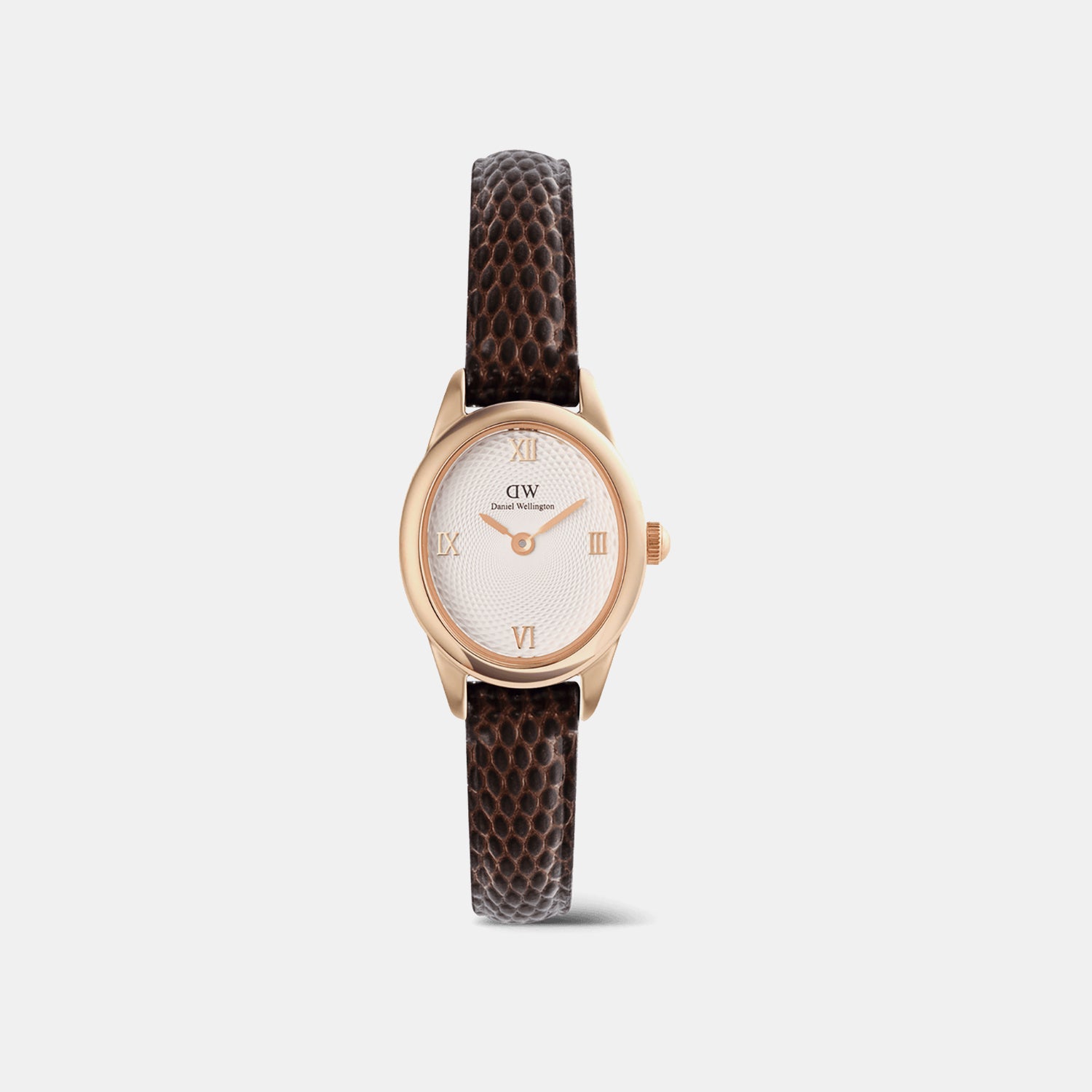 Women Quartz White Dial Analog Leather Watch DW00100894