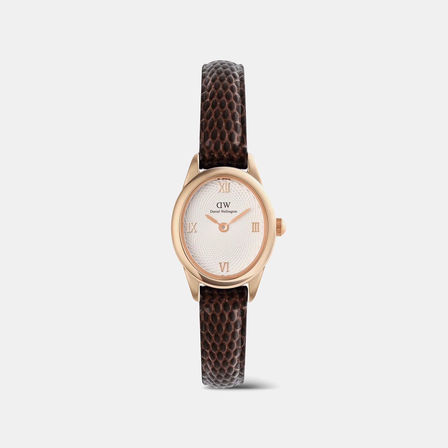 Ophelia Mini Women Quartz White Dial Analog Leather Watch DW00100894