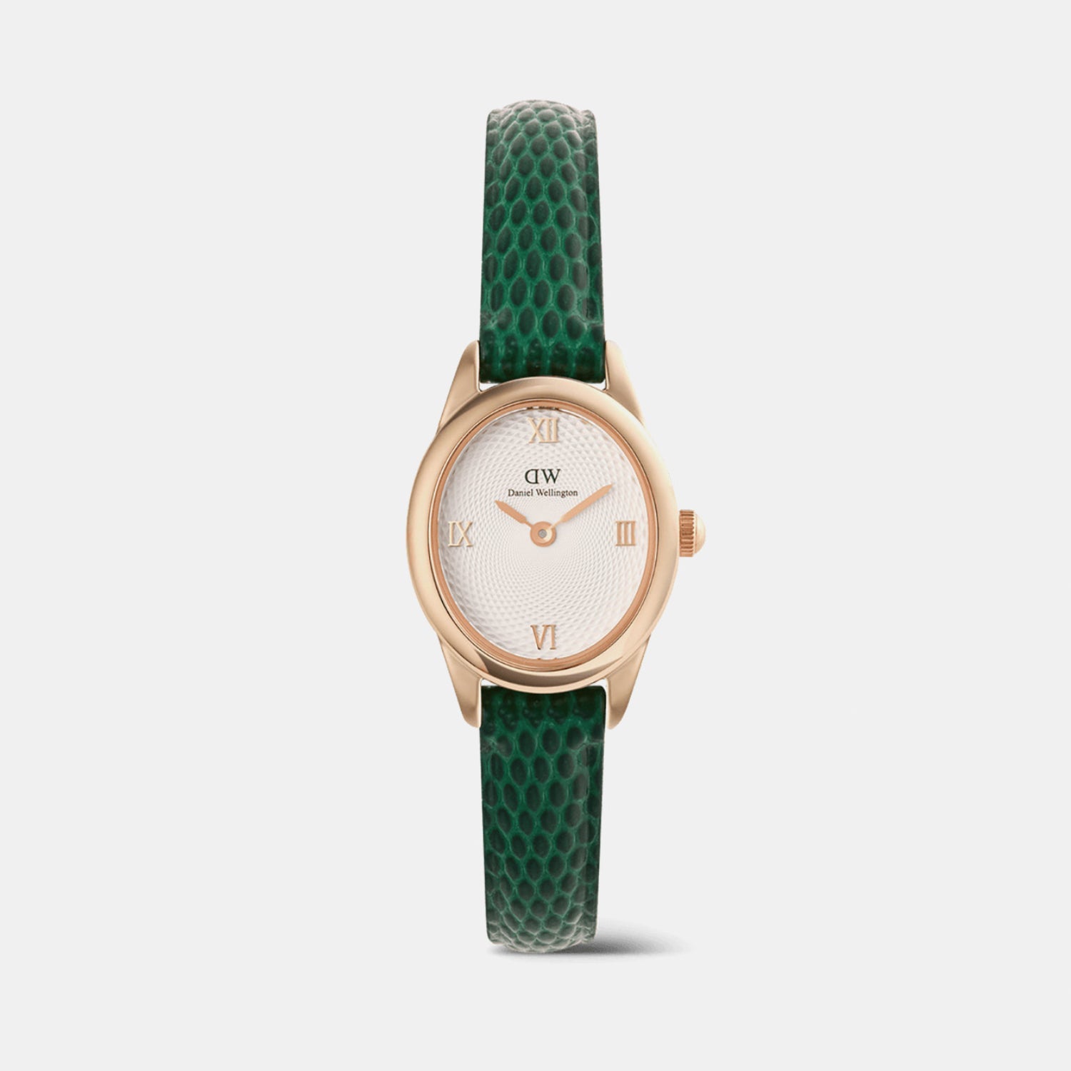 Ophelia Women Quartz White Dial Analog Leather Watch DW00100895K