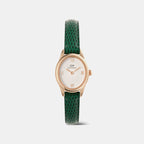 Ophelia Women Quartz White Dial Analog Leather Watch DW00100895K
