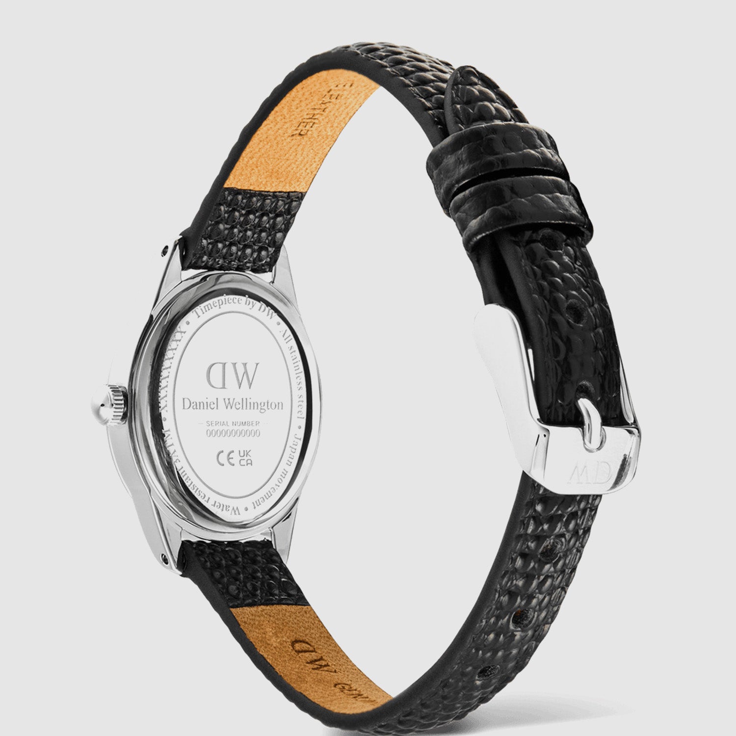 Ophelia Women Quartz Blue Dial Analog Leather Watch DW00100896