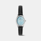 Ophelia Women Quartz Blue Dial Analog Leather Watch DW00100896K