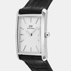 Bound Men Quartz White Dial Analog Leather Watch DW00100898K