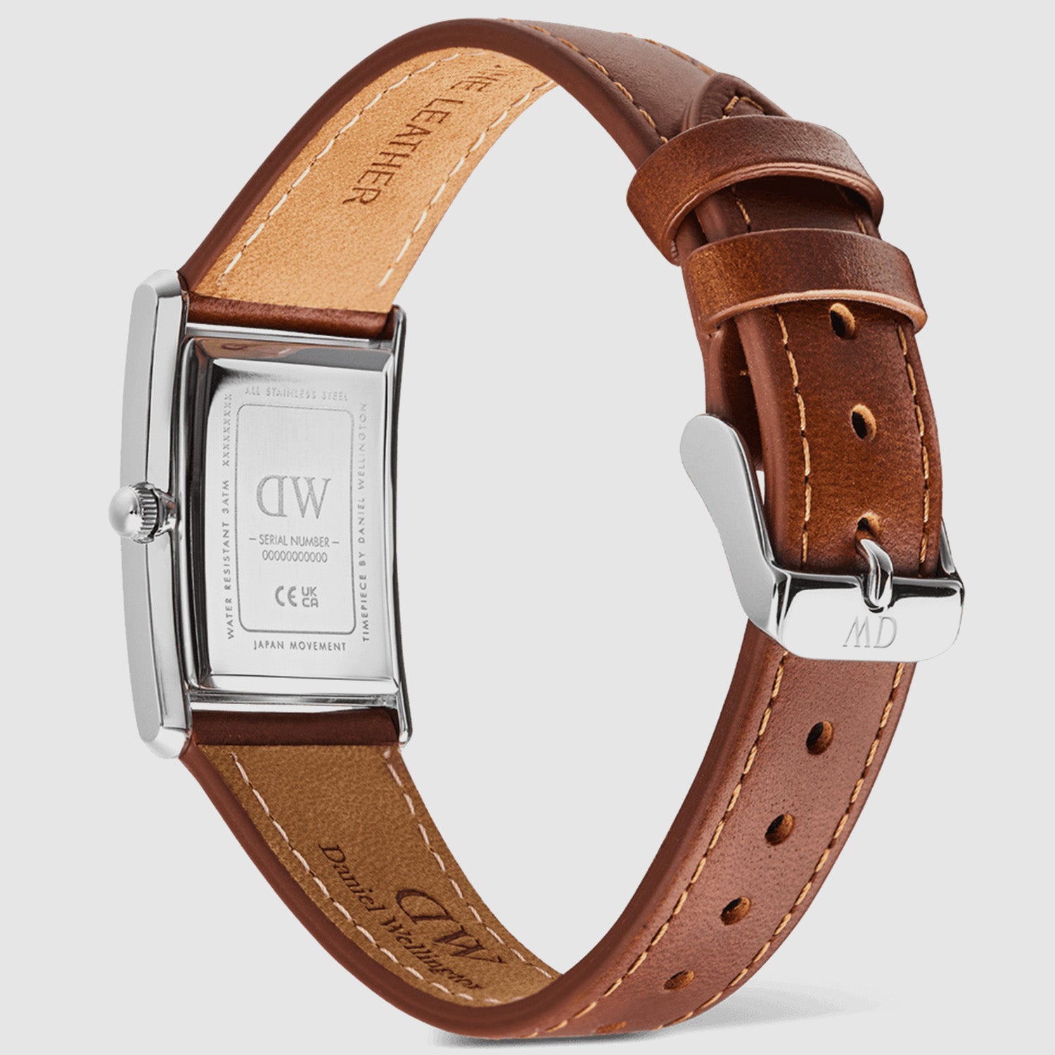 Bound Men Quartz Blue Dial Analog Leather Watch DW00100900K