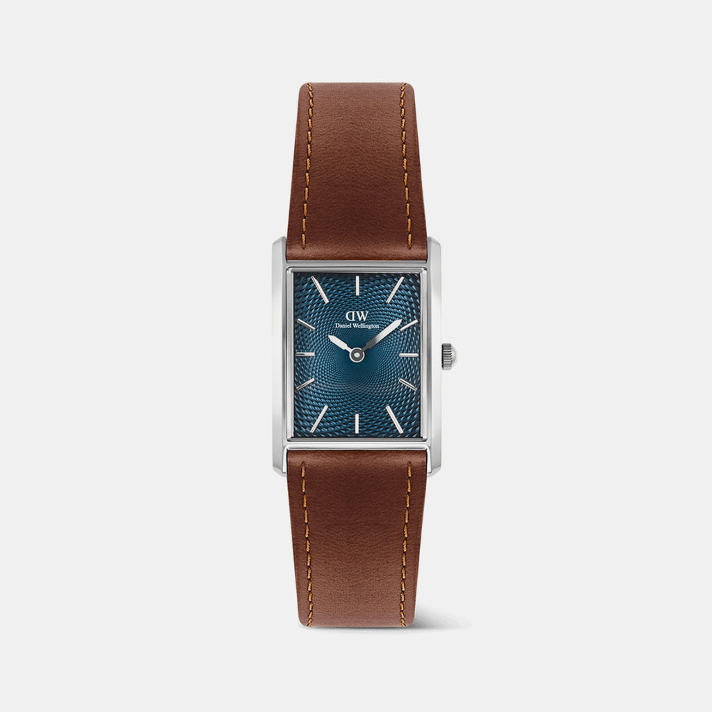 Bound Men Quartz Blue Dial Analog Leather Watch DW00100900K