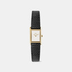 Bound Women Quartz White Dial Analog Leather Watch DW00100903K