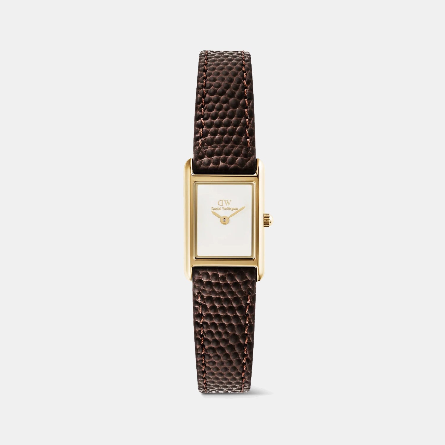 Women Quartz White Dial Analog Leather Watch DW00100904K