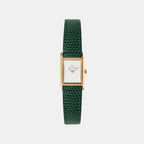 Bound Women Quartz White Dial Analog Leather Watch DW00100910K