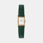 Women Quartz White Dial Analog Leather Watch DW00100910