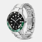 Iconic Men Quartz Black Dial Analog Stainless Steel Watch DW00100920K