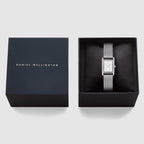 Bound Mini Sterling Women Quartz White Dial Analog Mesh Watch DW00100927K