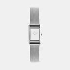 Bound Mini Sterling Women Quartz White Dial Analog Mesh Watch DW00100927K