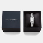 Bound Women Quartz Silver Dial Analog Stainless Steel Watch DW00100930K