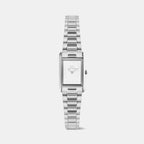 Bound Women Quartz Silver Dial Analog Stainless Steel Watch DW00100930K