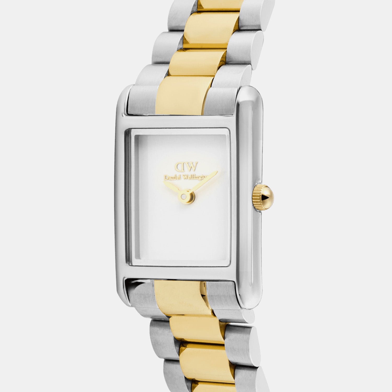 Bound Women Quartz White Dial Analog Stainless Steel Watch DW00100932K
