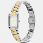 Bound Women Quartz White Dial Analog Stainless Steel Watch DW00100932K