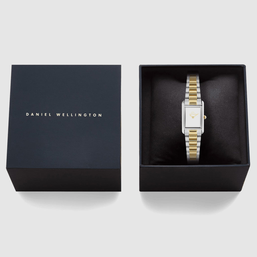 Bound Women Quartz White Dial Analog Stainless Steel Watch DW00100932K