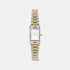 Bound Women Quartz White Dial Analog Stainless Steel Watch DW00100932K