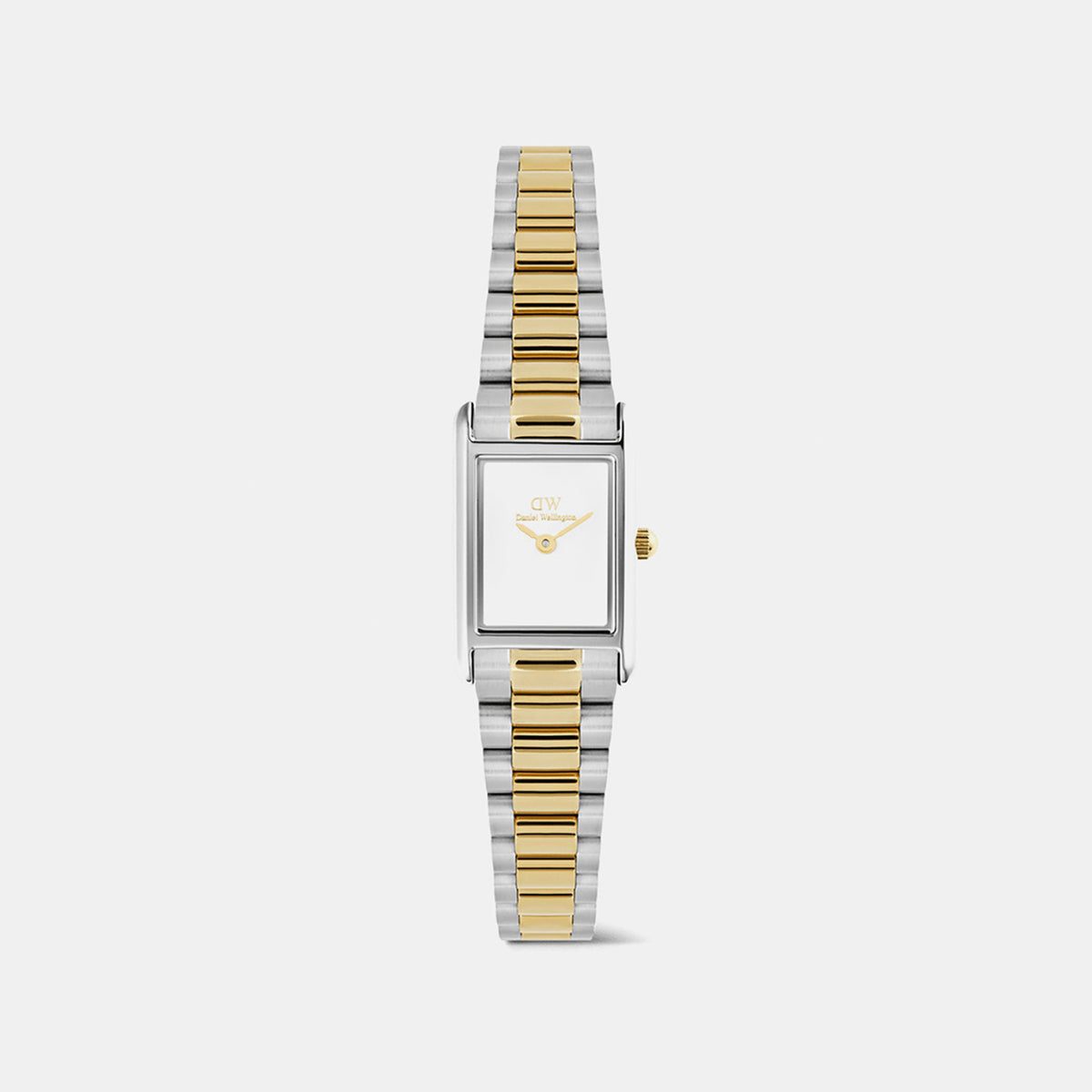 Bound Women Quartz White Dial Analog Stainless Steel Watch DW00100932K