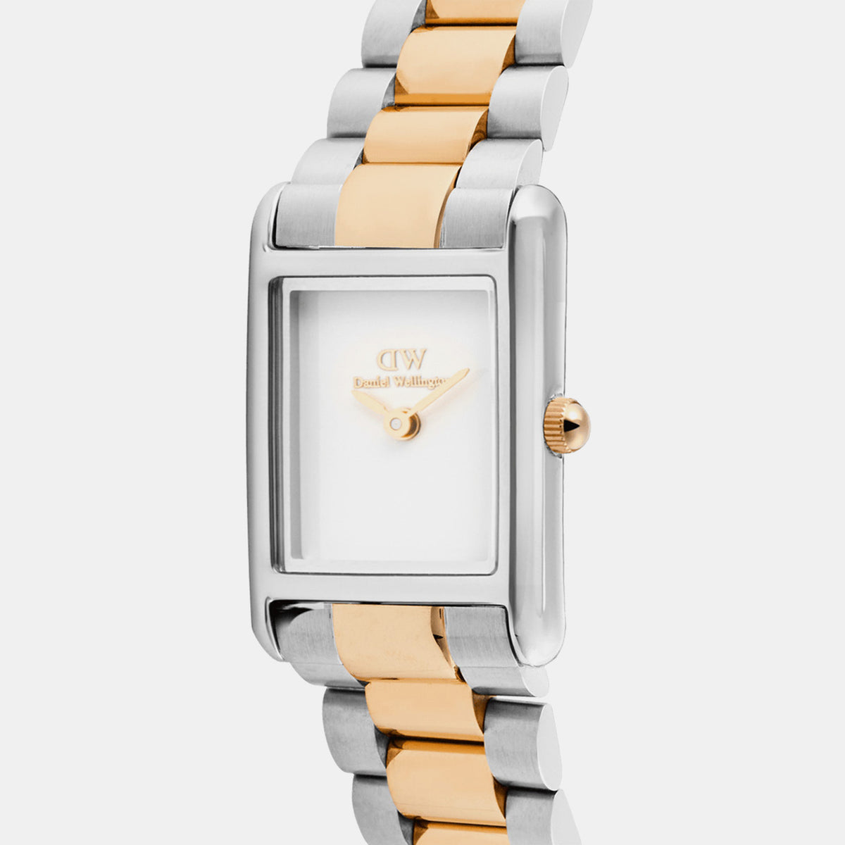 Bound Women Quartz White Dial Analog Stainless Steel Watch DW00100933K