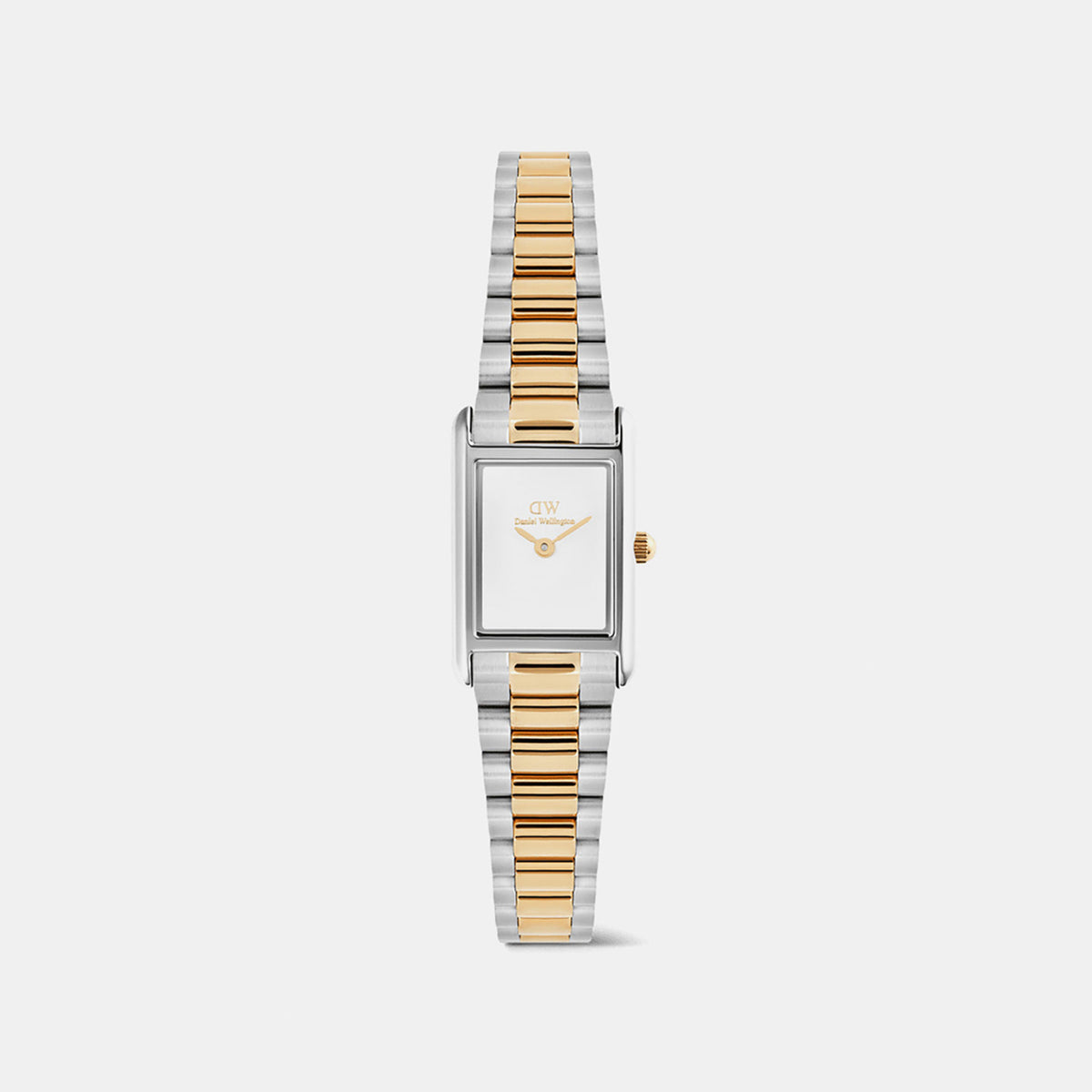 Bound Women Quartz White Dial Analog Stainless Steel Watch DW00100933K