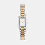 Bound Women Quartz White Dial Analog Stainless Steel Watch DW00100933K