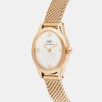 Ophelia Women Quartz White Dial Analog Mesh Watch DW00100940K