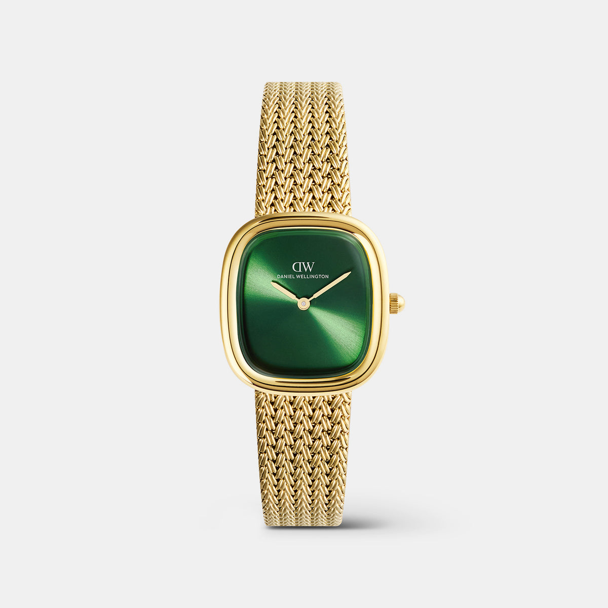 Margot Women Quartz Green Dial Analog Mesh Watch DW00100967K