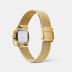 Women Quartz Brown Dial Analog Stainless Steel Watch DW00100968
