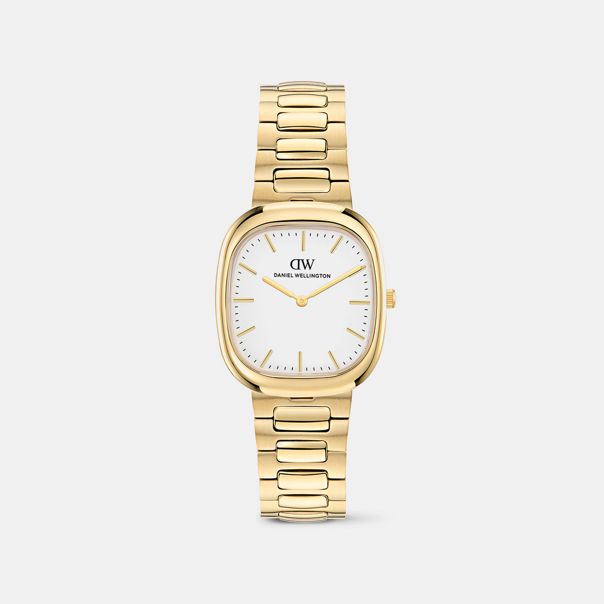 Men Quartz White Dial Analog Stainless Steel Watch DW00100985