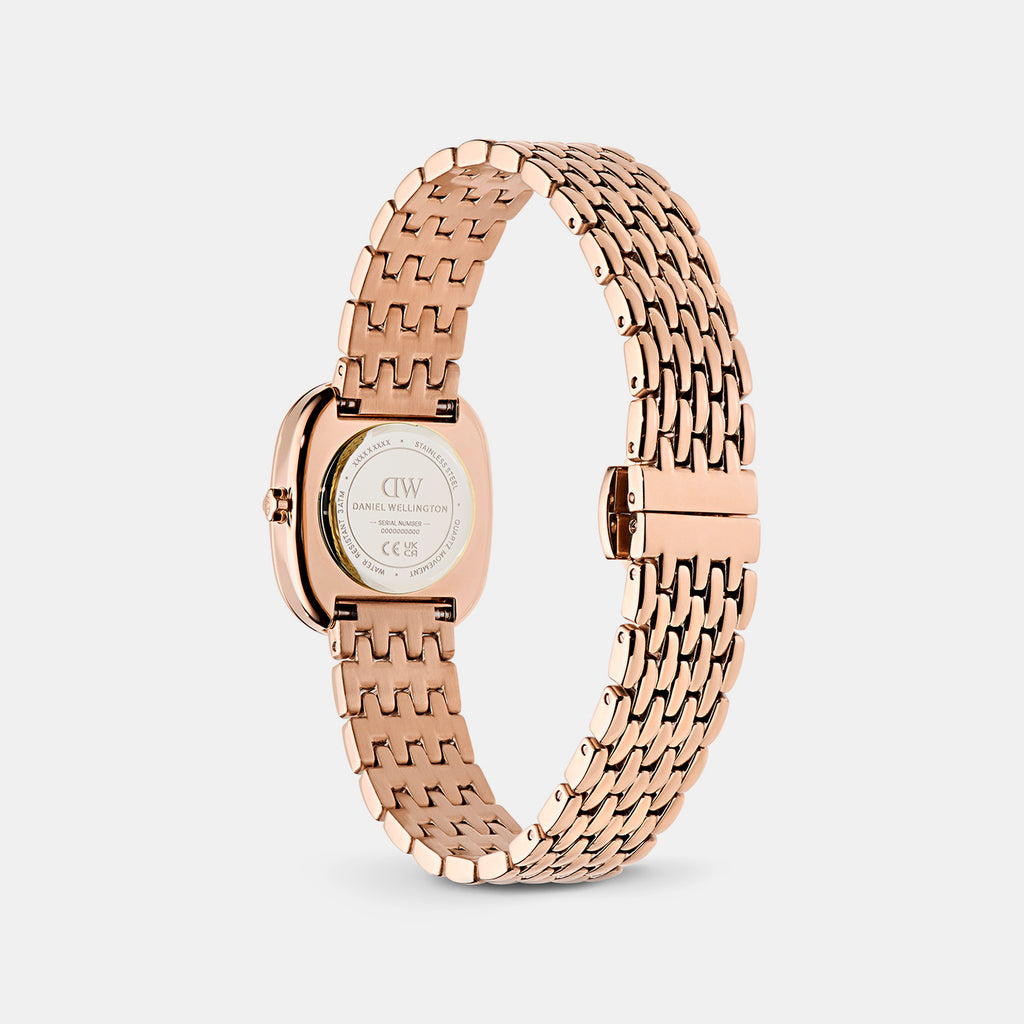 Women Quartz Pink Dial Analog Stainless Steel Watch DW00100990