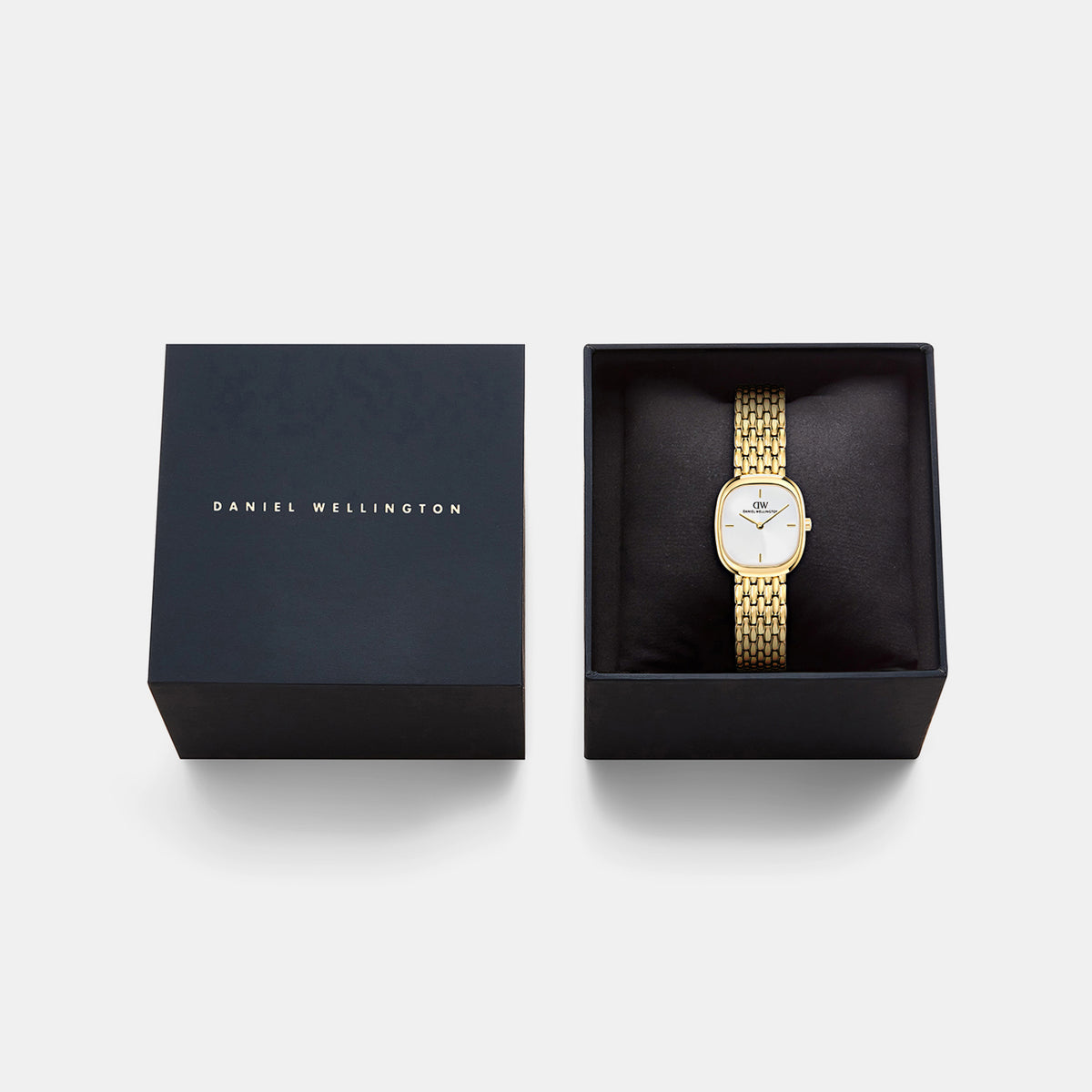 Women Quartz White Dial Analog Stainless Steel Watch DW00100993