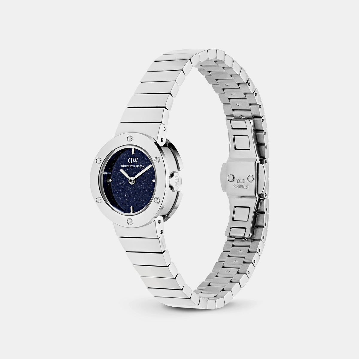 Stella Women Quartz Blue Dial Analog Stainless Steel Watch DW00101000K
