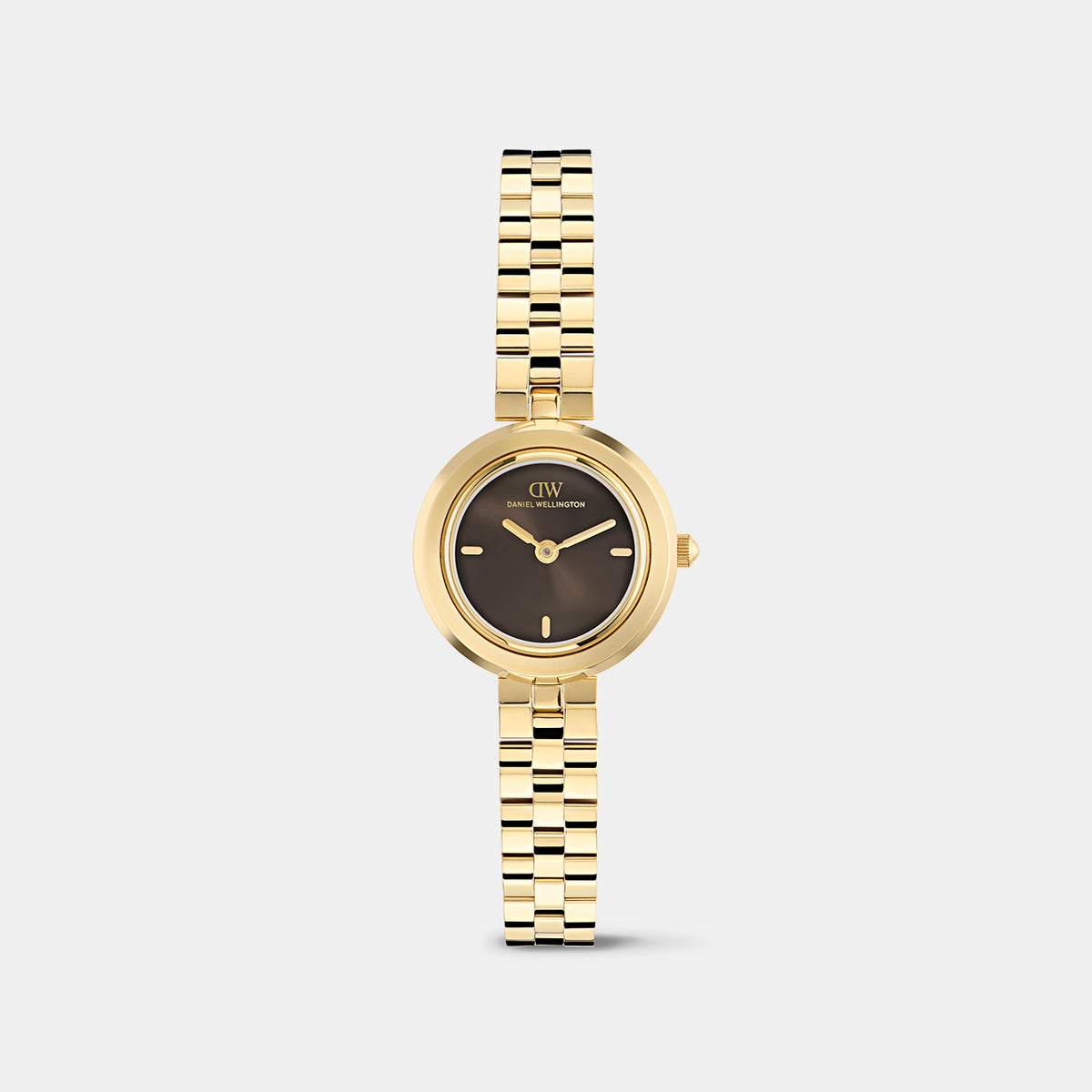 Women Quartz Black Dial Analog Stainless Steel Watch DW00101002