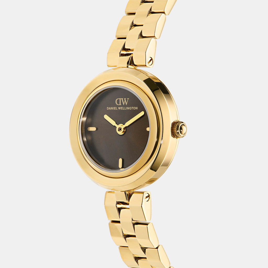 Women Quartz Black Dial Analog Stainless Steel Watch DW00101002
